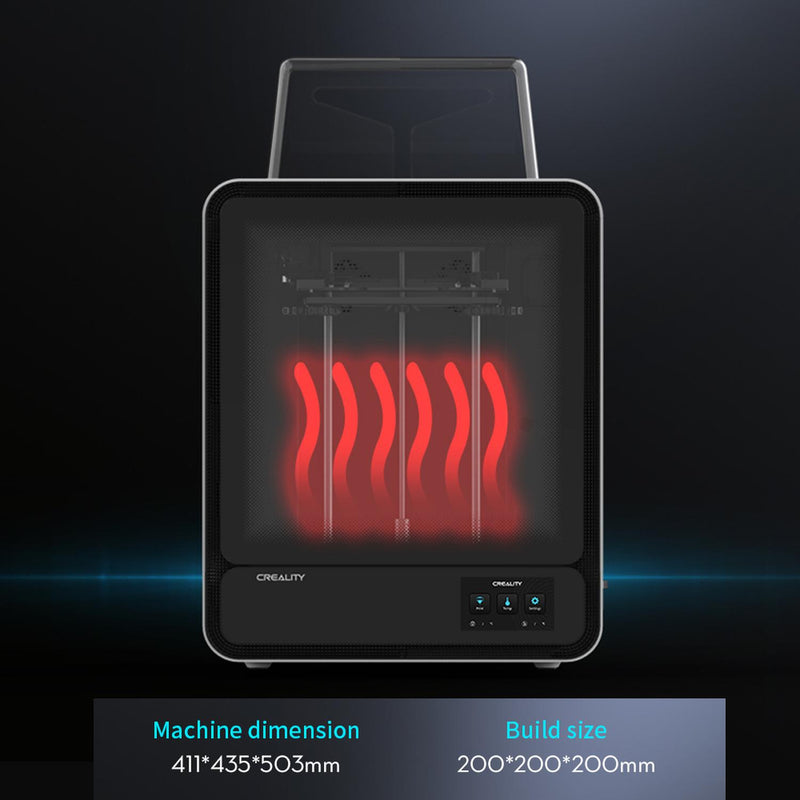 Impresora 3D Creality CR-200B Cámara de instalación cerrada