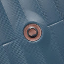 Maleta De Viaje Delsey Rígida 24'' CARROUSSEL, Azul, con TSA