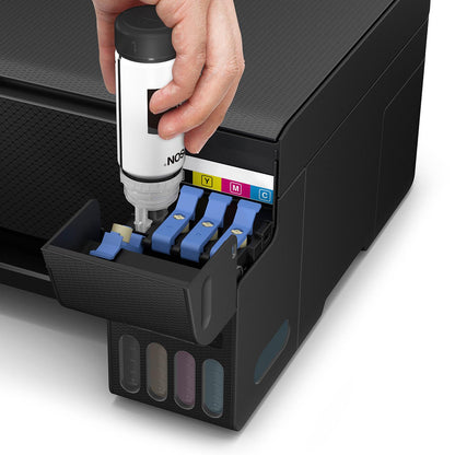 Impresora a color multifunción Epson EcoTank L3250 con wifi negra