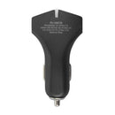 Perfect Choice Cargador p/Auto, 12V, 2 Puertos USB 2.0,Negro