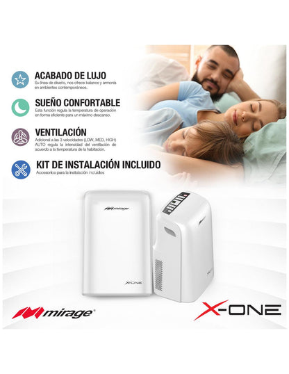 Aire acondicionado Portátil Mirage X-One frío 12000 BTU 110V