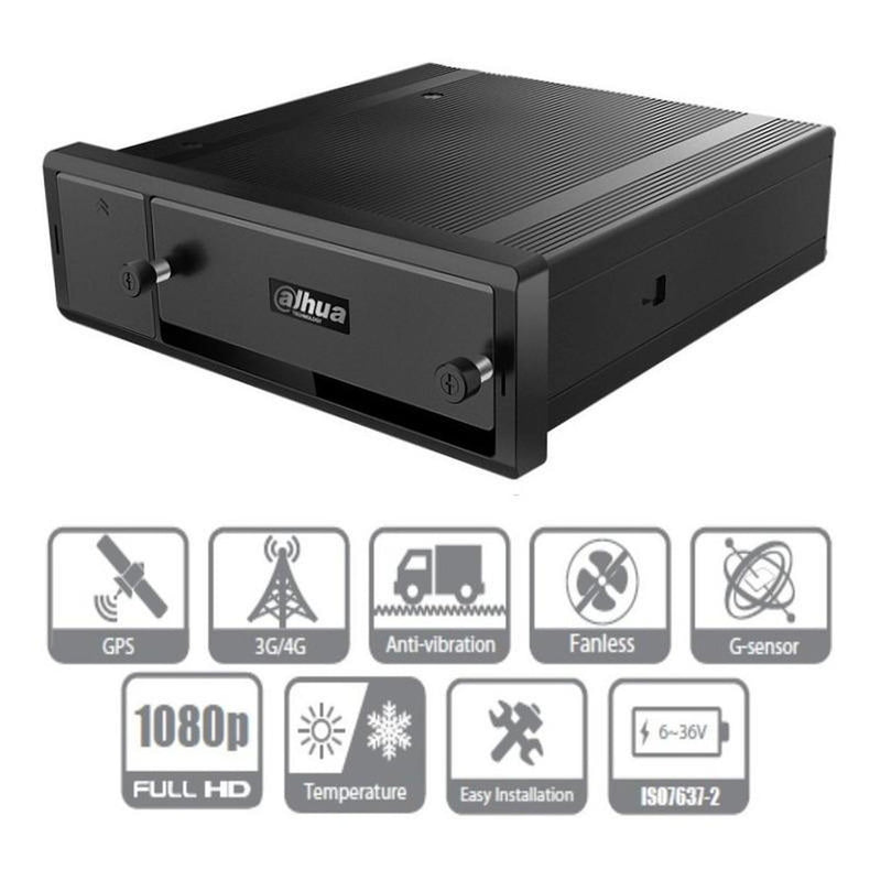 Dvr Movil Dahua 4 Canales Hdcvi 1080p/1sd/dhi-mxvr4104-gfw