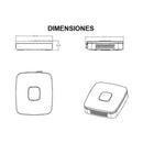 Dvr Dahua/4 Canales/1080p/6tb/h265+/dh-xvr4104c-x1 (black)