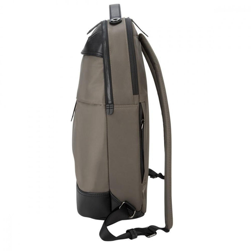 Targus Mochila de Polipiel/Nylon Newport para Laptop 15", Oliva