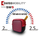 Kit 2 Bocinas Swissmobility Bluetooth Mini, Audio En Estereo