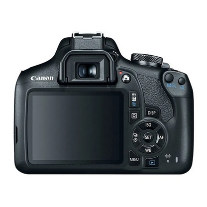 Camara Canon Eos Rebel T7 24.1 Mpx, HDR, WIFi, Lente 18-55