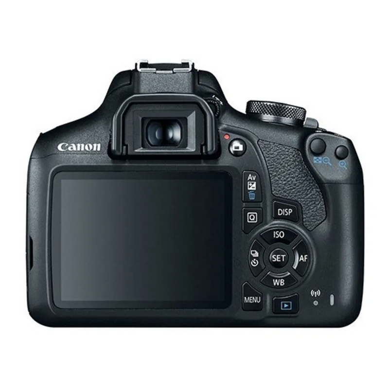 Camara Canon Eos Rebel T7 24.1 Mpx, HDR, WIFi, Lente 18-55