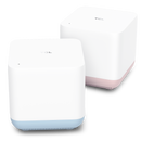 2 pack Router TCL Linkhub WiFi Mesh AC1200 MS1G-2 azul/rosa