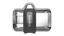 Memoria USB SanDisk Ultra Dual Drive M3.0, 64GB, USB 3.0, Gris