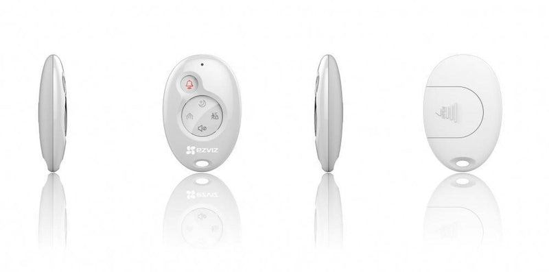 Ezviz Control Remoto de 5 Botones K2, Inalámbrico, Blanco