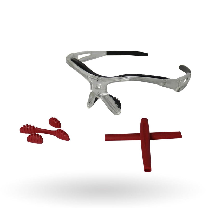 Armazon para Lentes Wenger X-Kross Color Cristall Silver con Estuche, ideal para deportes, OF1001.03