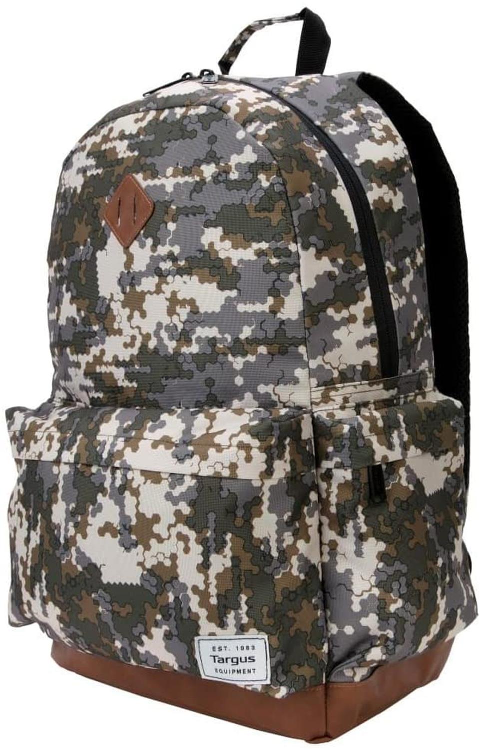 Targus Mochila Strata Hexagon para Laptop 15,6", TSB93601DI, Estilo Militar, Poliéster, Colores Verd