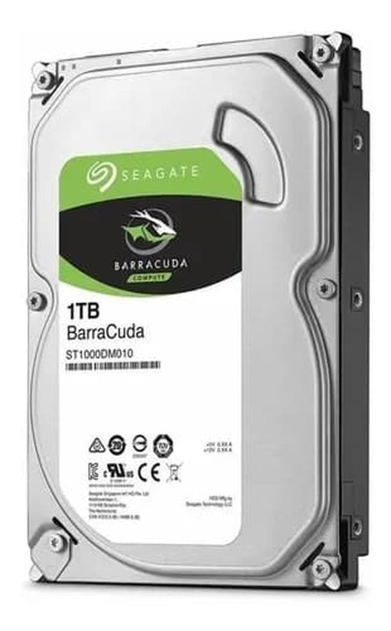 Disco Duro Interno Seagate Barracuda 3.5'', 1TB, SATA III, 6 Gbit/s, 7200RPM, 64MB Cache