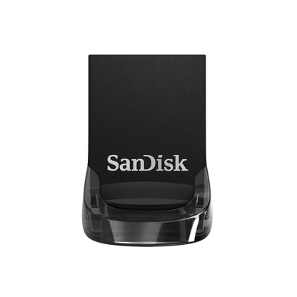 Memoria USB SanDisk Ultra Fit CZ430, 128GB, USB 3.0, Negro