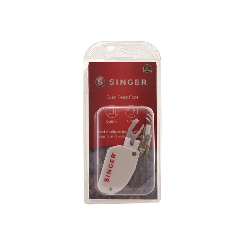 Prensatelas Singer de avance simultáneo para coser colchas y telas gruesas para máquinas de coser de caña baja, 2500271.06