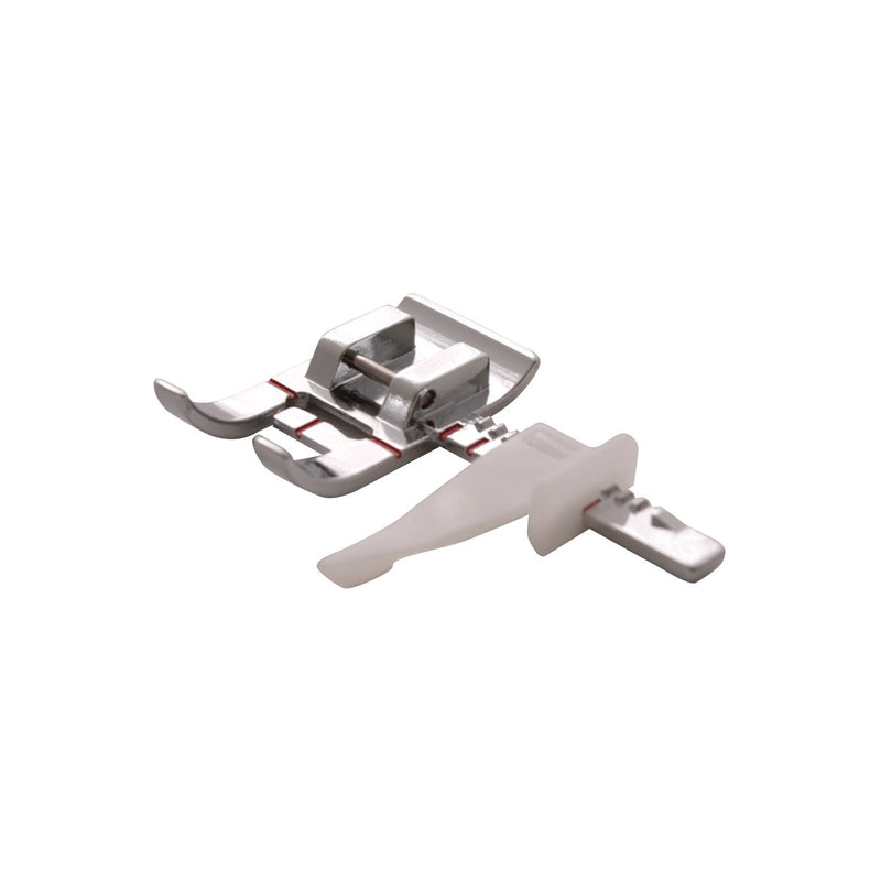 Prensatelas Singer de costura fácil y precisa con guía ajustable para máquinas de coser de caña baja, 250029647.06