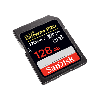 Memoria Flash SanDisk Extreme PRO, 128GB SDXC Clase 10