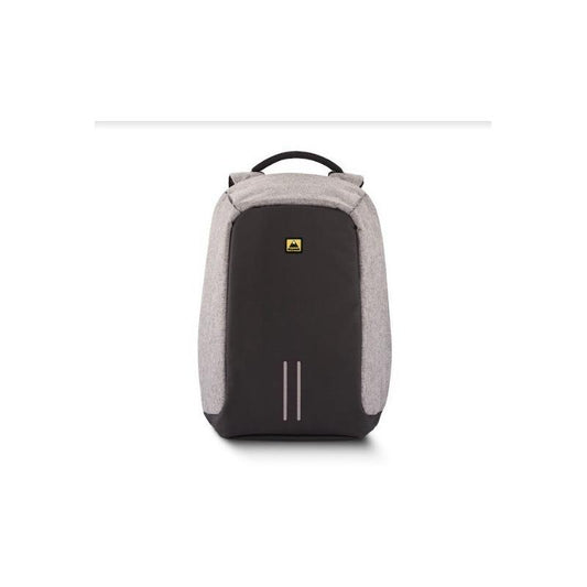 Mochila Antirrobo Skypeak Gris Para Laptop 15 Funda Lluvia