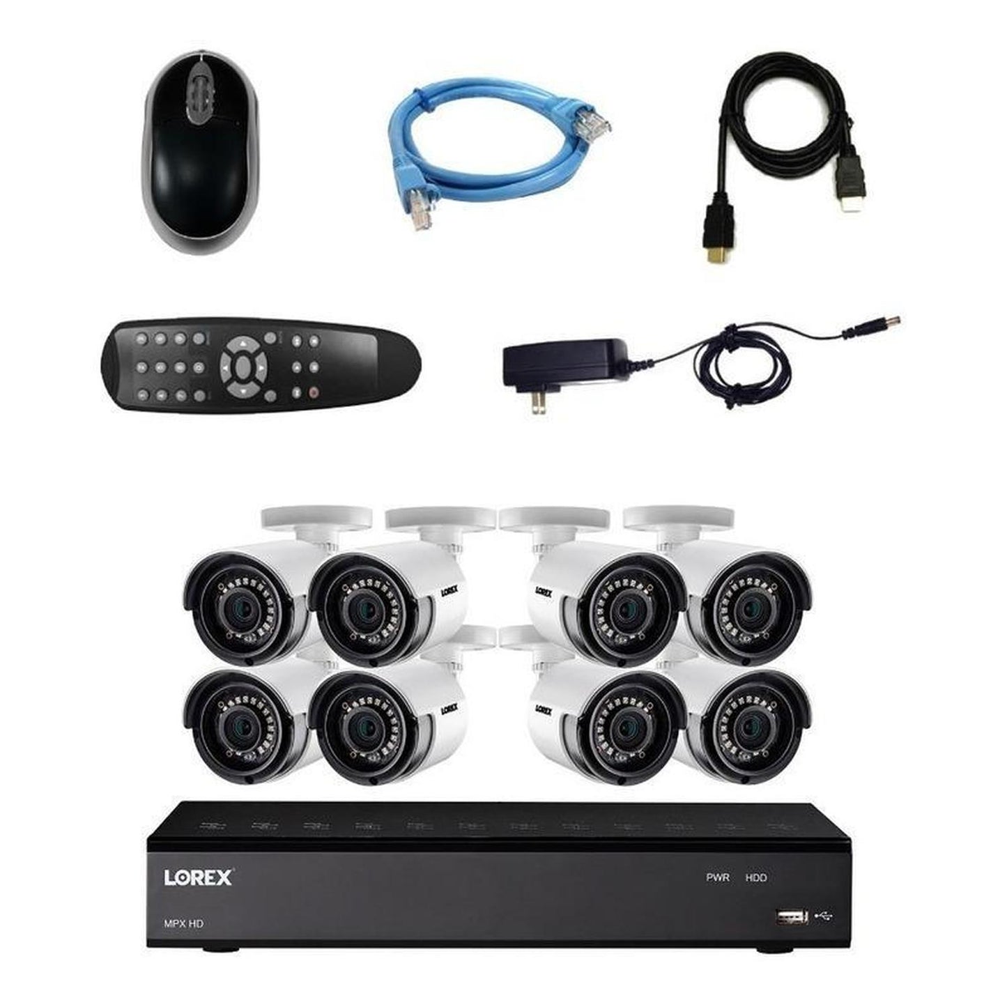 Sistema De Video Vigilancia 8 Cam/8 Can Hd Lha21081tc8lcmx