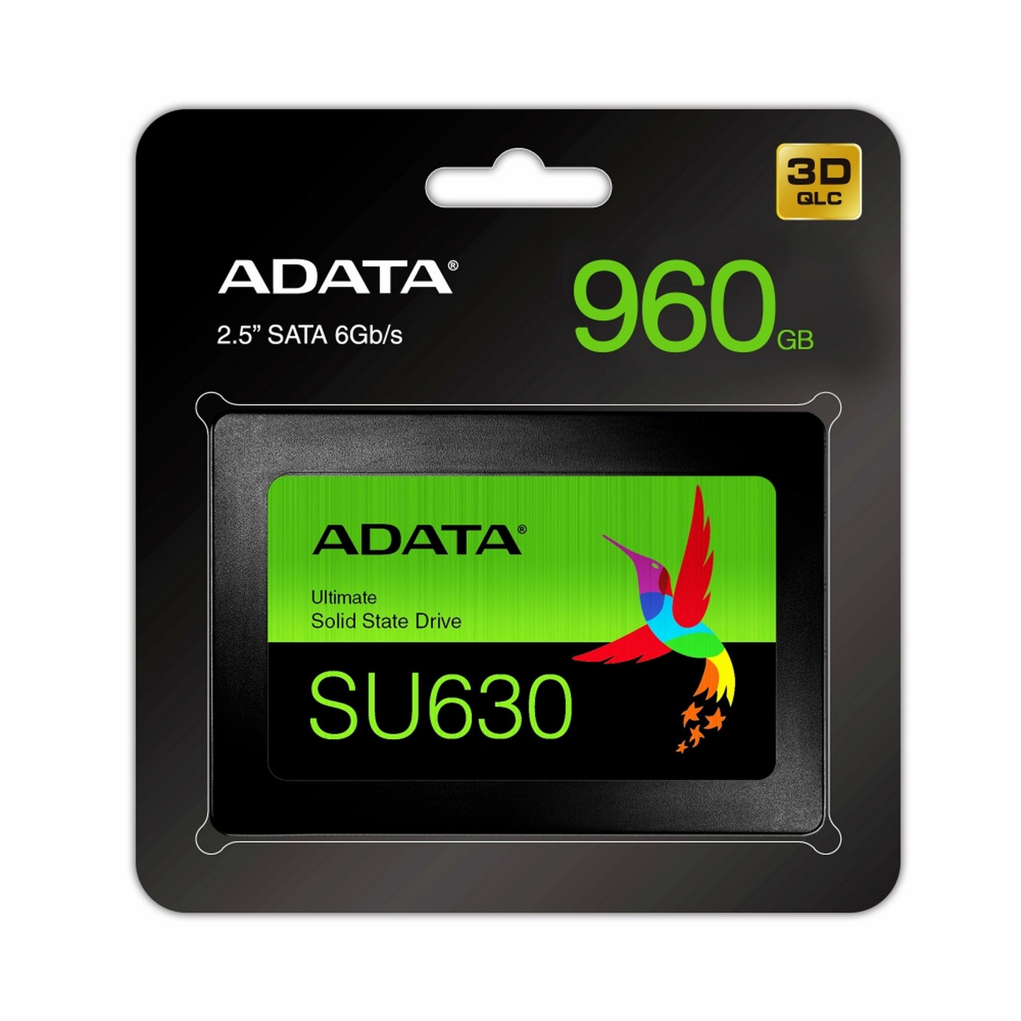 SSD Adata Ultimate SU630 QLC 3D 960GB SATA III 2.5" 7mm