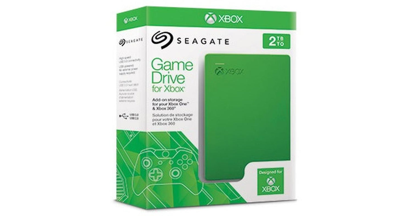 Disco Duro Externo Seagate Game Drive P/Xbox 2.5''2TB,USB3.0