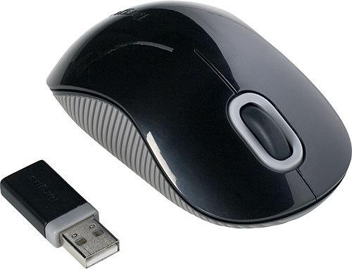 Mouse Targus Óptico AMW50US, Inalámbrico, Negro/Gris