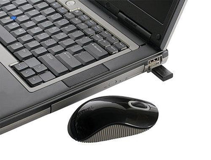Mouse Targus Óptico AMW50US, Inalámbrico, Negro/Gris
