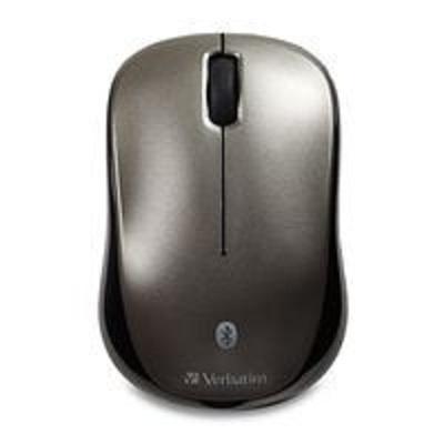 Mouse Verbatim 98590 Bluetooth Multi-Trac 98590, Inalámbrico, USB, 1600DPI, Negro/Gris