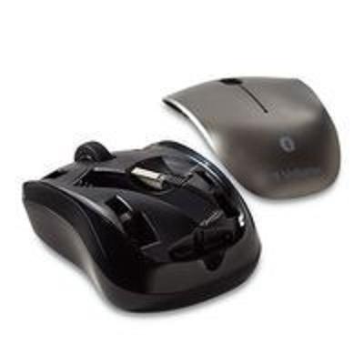 Mouse Verbatim 98590 Bluetooth Multi-Trac 98590, Inalámbrico, USB, 1600DPI, Negro/Gris