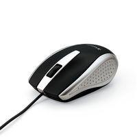 Mouse Verbatim Óptico Bravo 99741, Alámbrico, USB, Negro/Plata