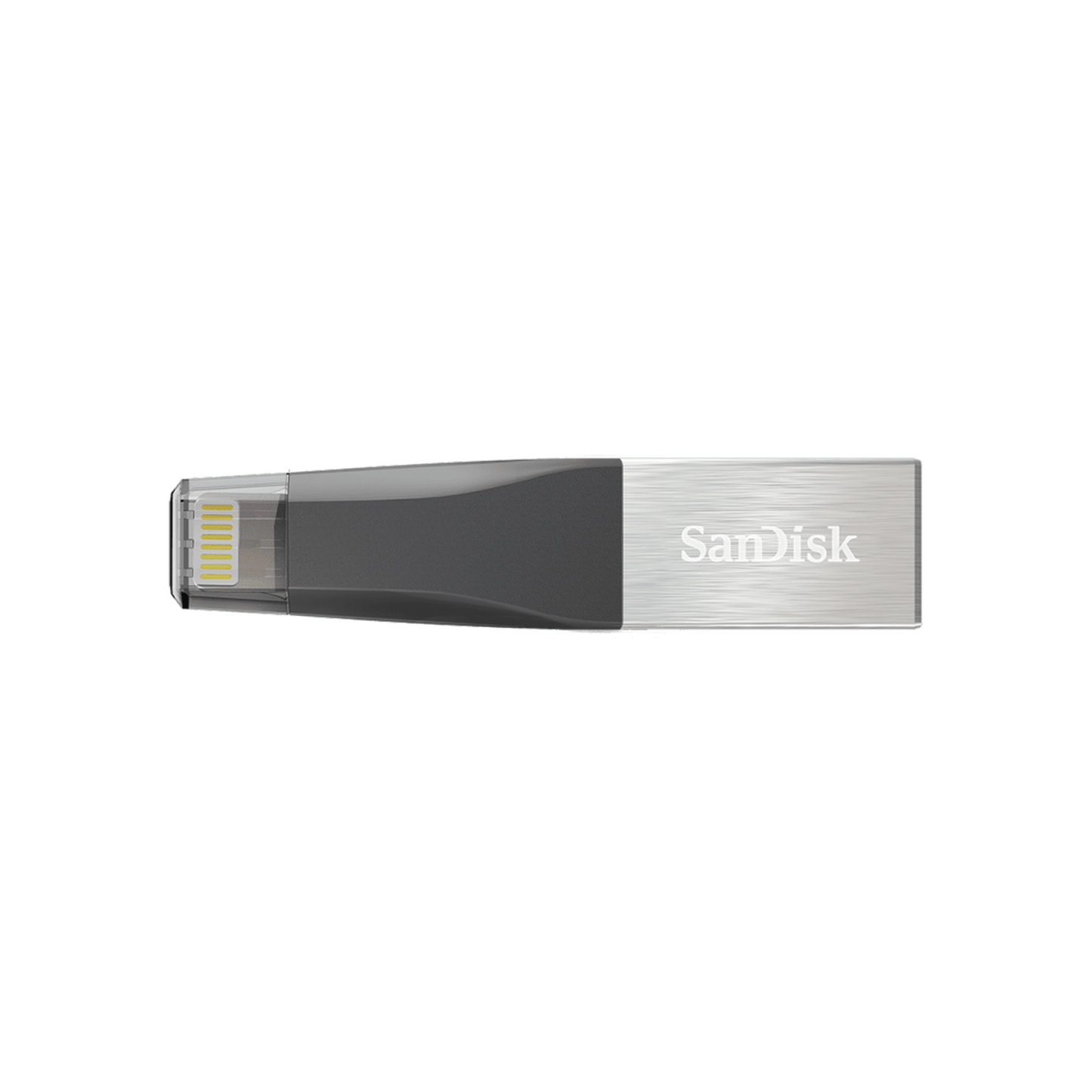 Memoria USB SanDisk IXpand Mini, 64GB, USB 3.0, Gris/Plata