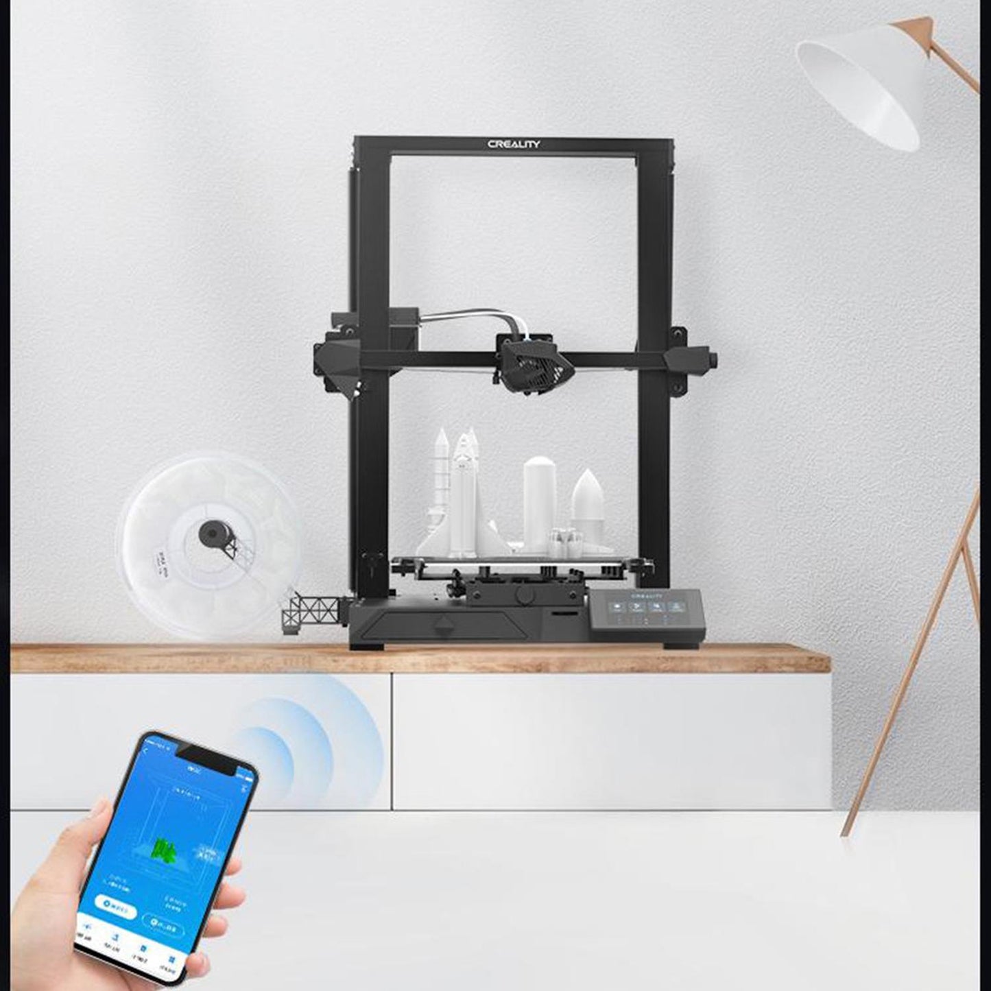 Impresora Creality 3D CR-10 Smart tecnología FDM, WiFi