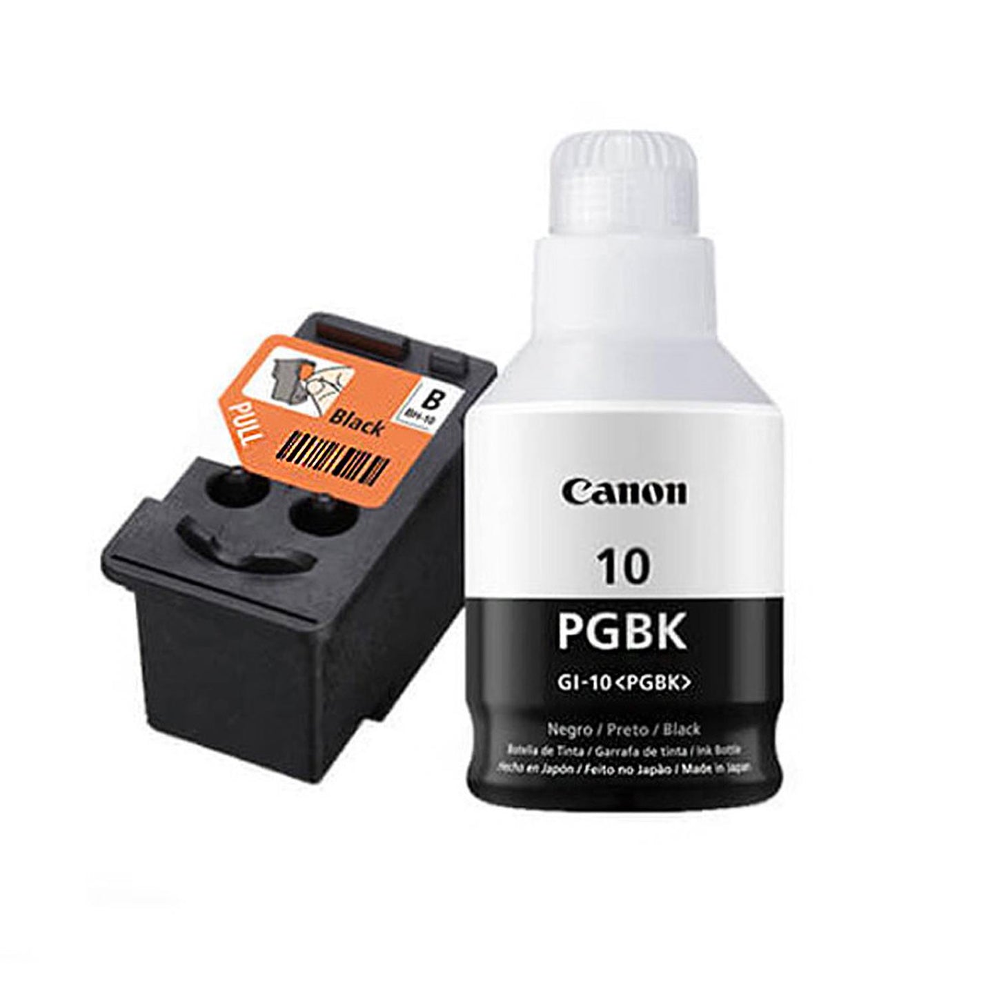 Kit Canon Cabezal de Tinta Negra BH-10 + Tinta GI-10