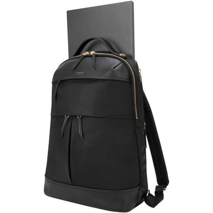 Backpack-bolso Para Dama Newport 15 PuLG Negro Tsb945bt